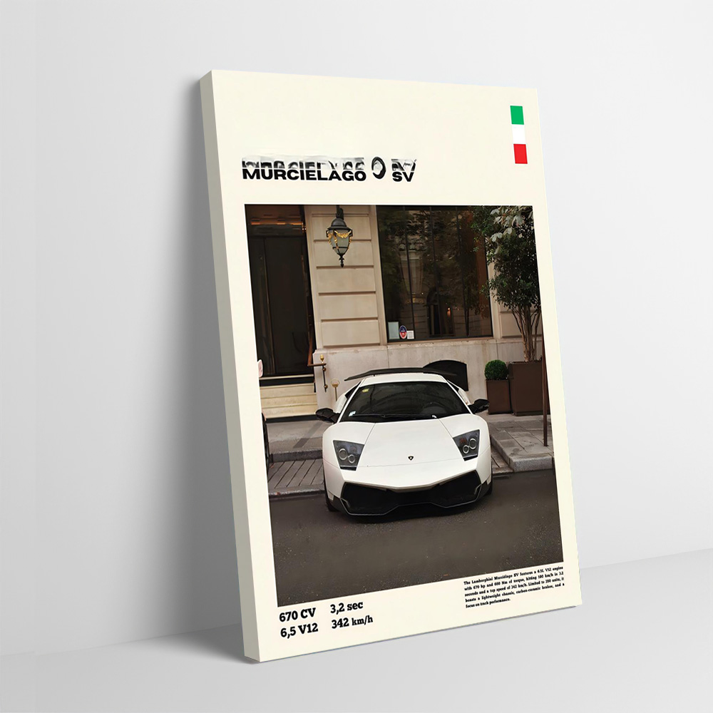 Esports Gaming Poster - Sports Cari Murciélago SV Printing Poster