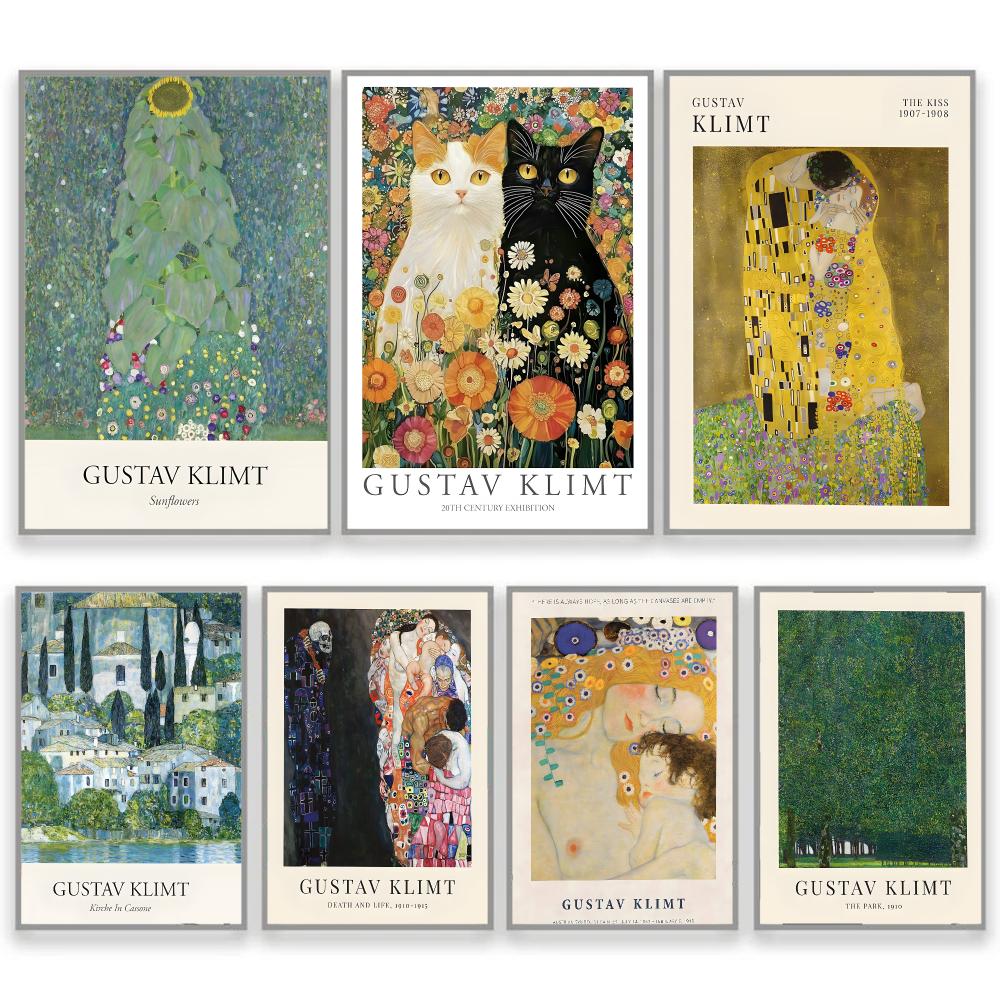 Esports Gaming Poster - G-Gustav Klimt Art Interior Design Accessories