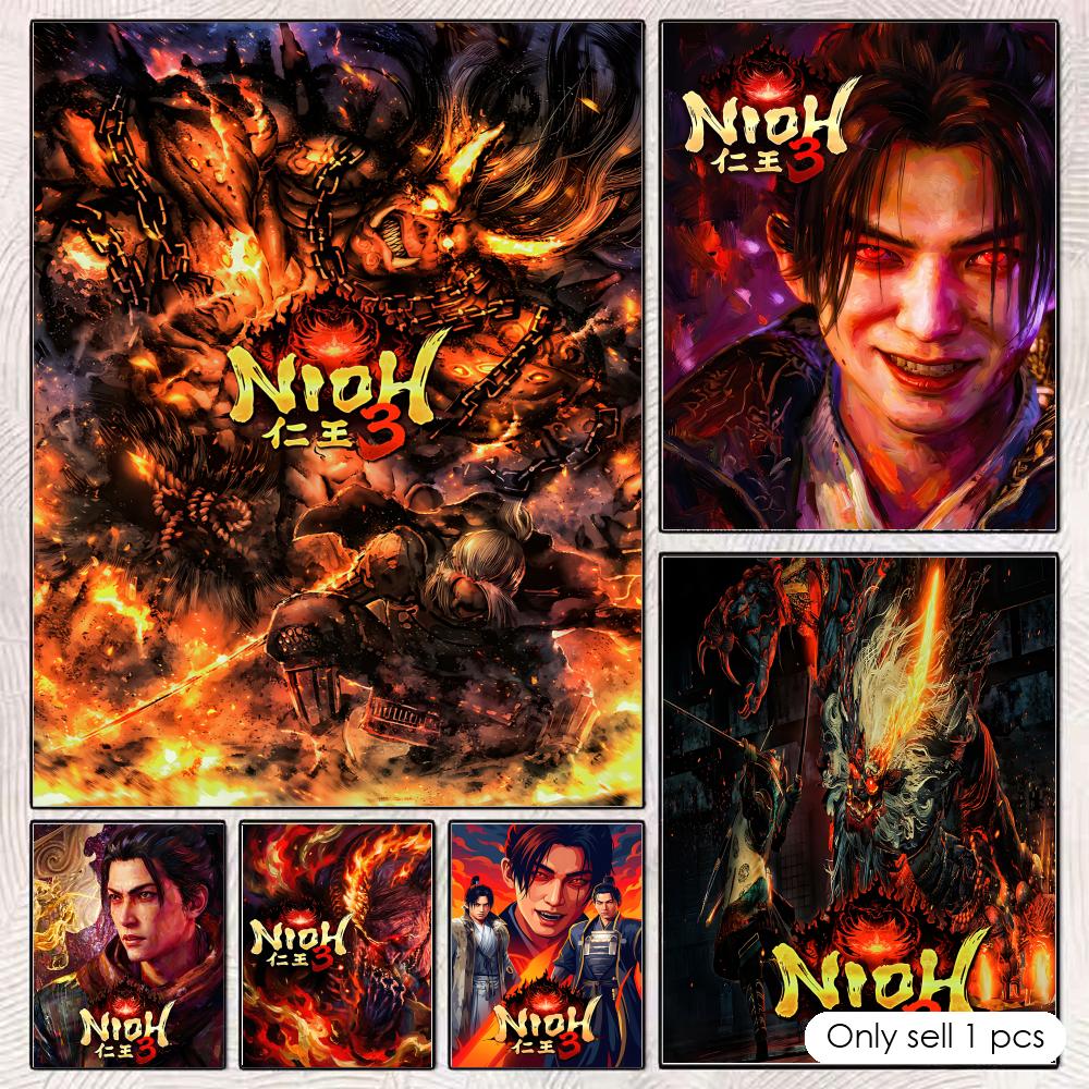 Esports Gaming Poster - Action Game N-NiohS Poster Wall Art