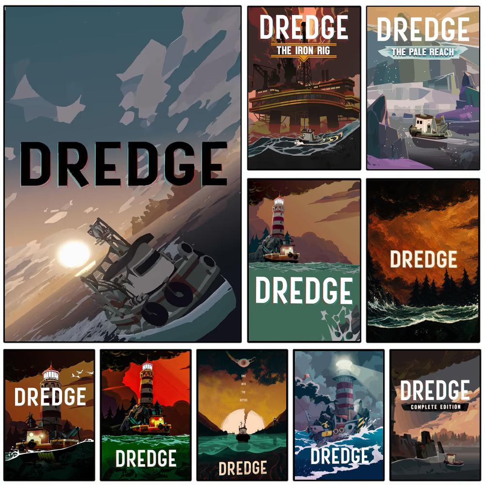 Esports Gaming Poster - D-DredgeS Game Poster Wall Poster Self-adhesive