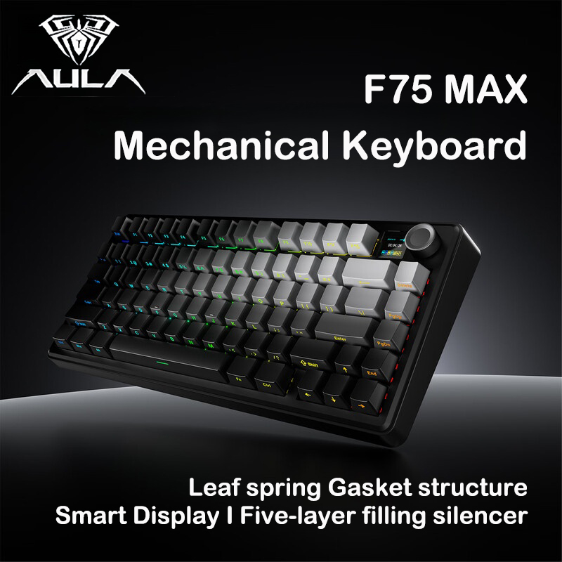 Esports Gaming Uk - AULA F75 MAX 75% Tri-Mode Mechanical