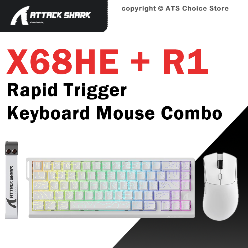 ATTACK SHARK X68 HE Magnetic K - Esports Gaming Uk review and price