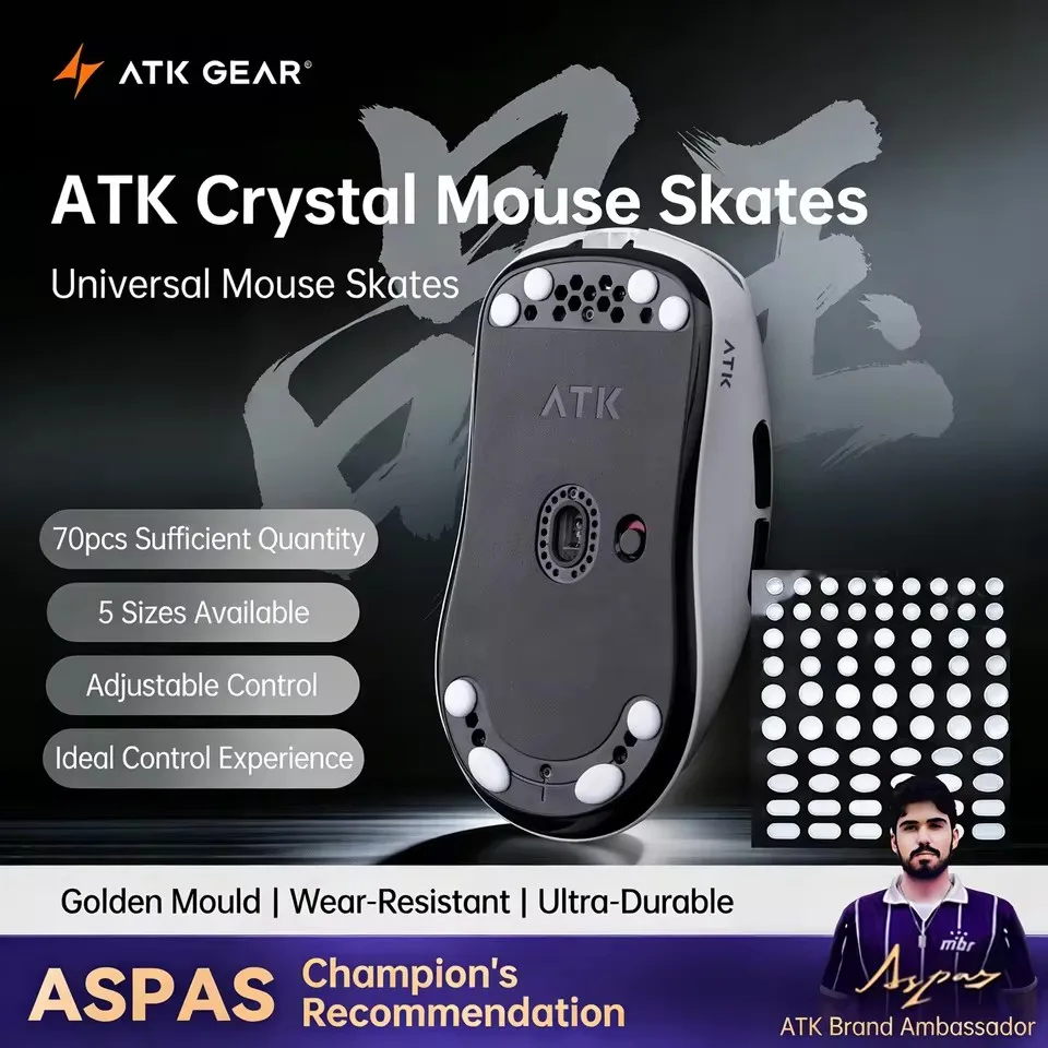 ATK Crystal Jade Mouse Skates  - Esports Gaming Pcs review and price