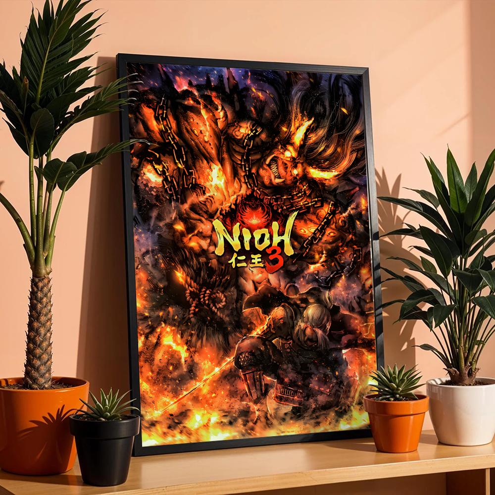 Action Game N-NiohS Poster Wal - Esports Gaming Poster review and price