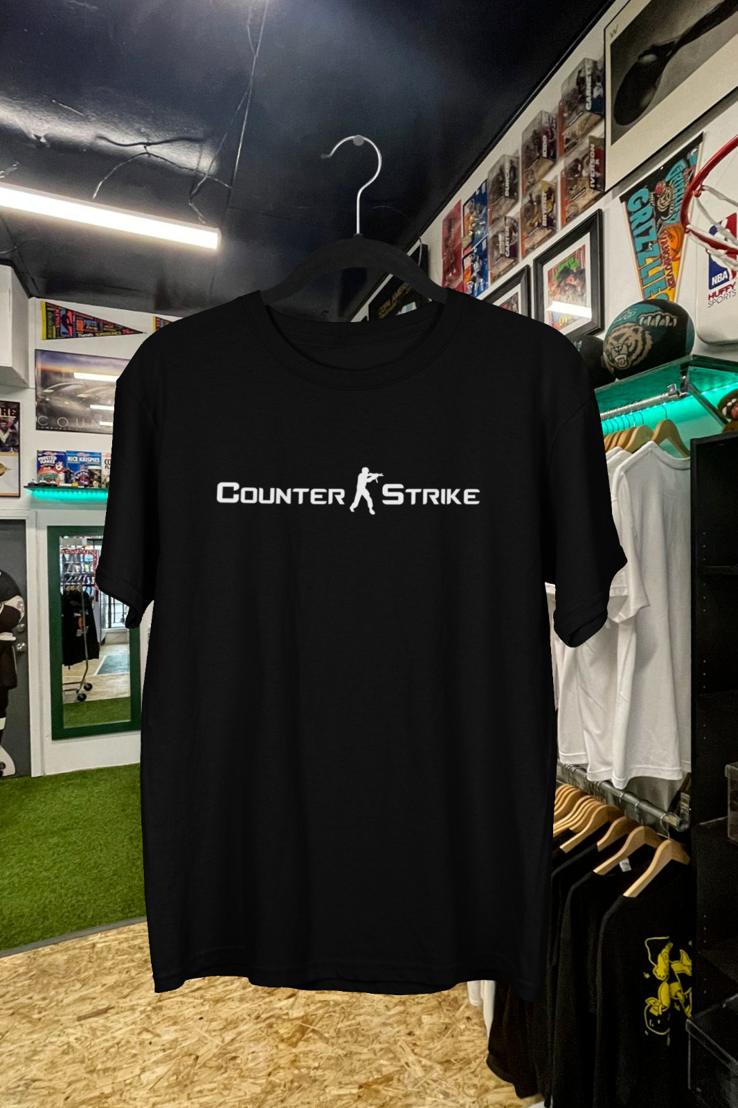 Vintage Counter Strike text Lo - Esports Gaming Logos review and price