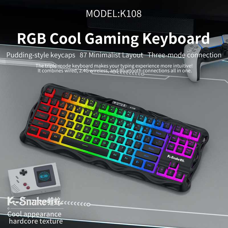 ksnake K108 Bluetooth wireless - Esports Gaming Uk review and price