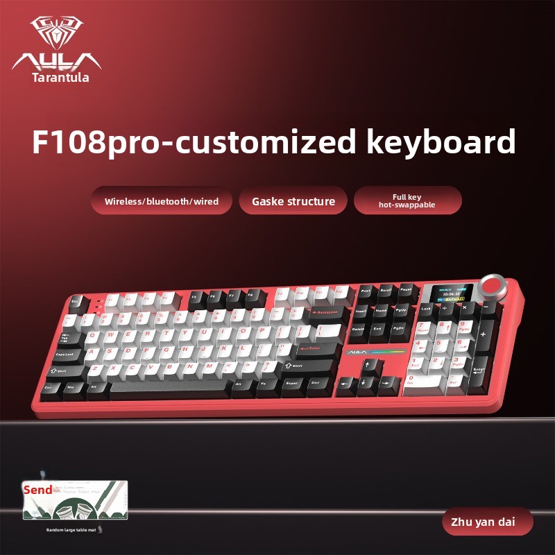 AULA F108 PRO Tri-Mode Wireles - Esports Gaming Uk review and price
