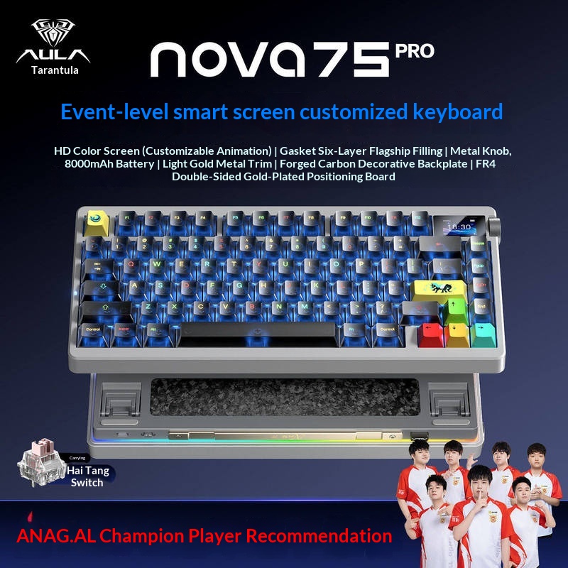 NOVA75 Wireless 3 Mode Mechani - Esports Gaming Uk review and price
