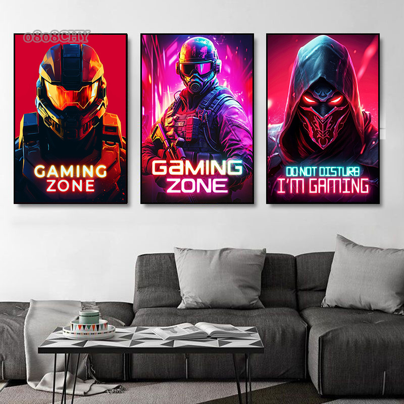 Dragon Assassin Space Armor Ga - Esports Gaming Poster review and price