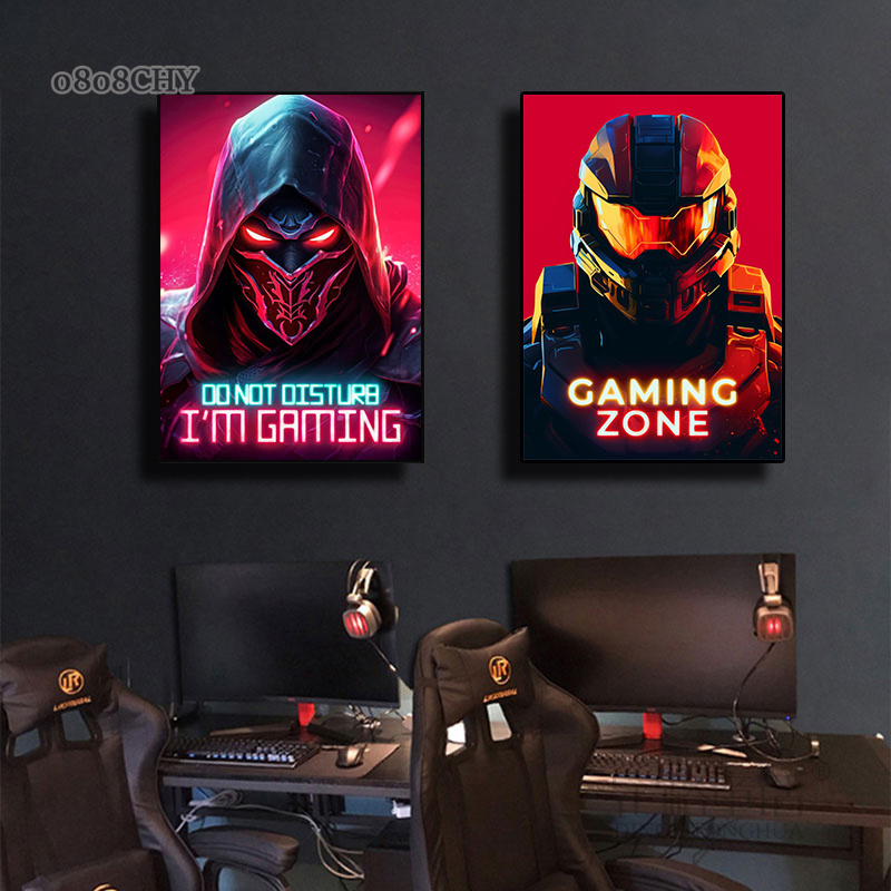 Dragon Assassin Space Armor Ga - Esports Gaming Poster review and price