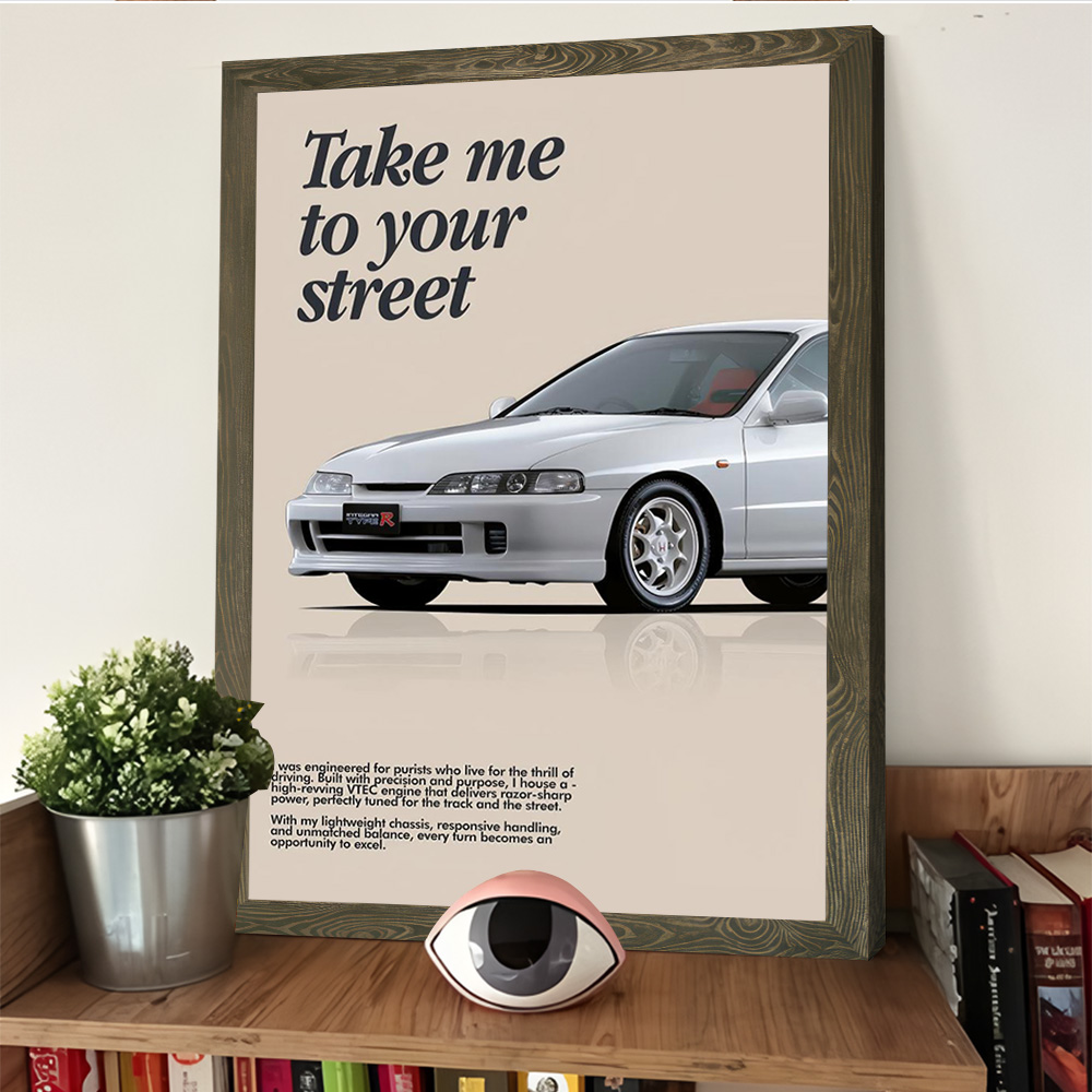 Sports Car Integra Type R Prin - Esports Gaming Poster review and price