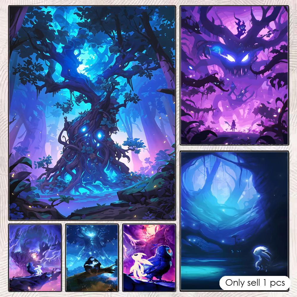 O-Ori and the B-Blind F-Forest - Esports Gaming Poster review and price