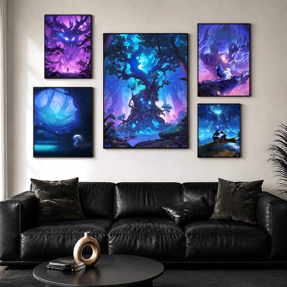 O-Ori and the B-Blind F-Forest - Esports Gaming Poster review and price