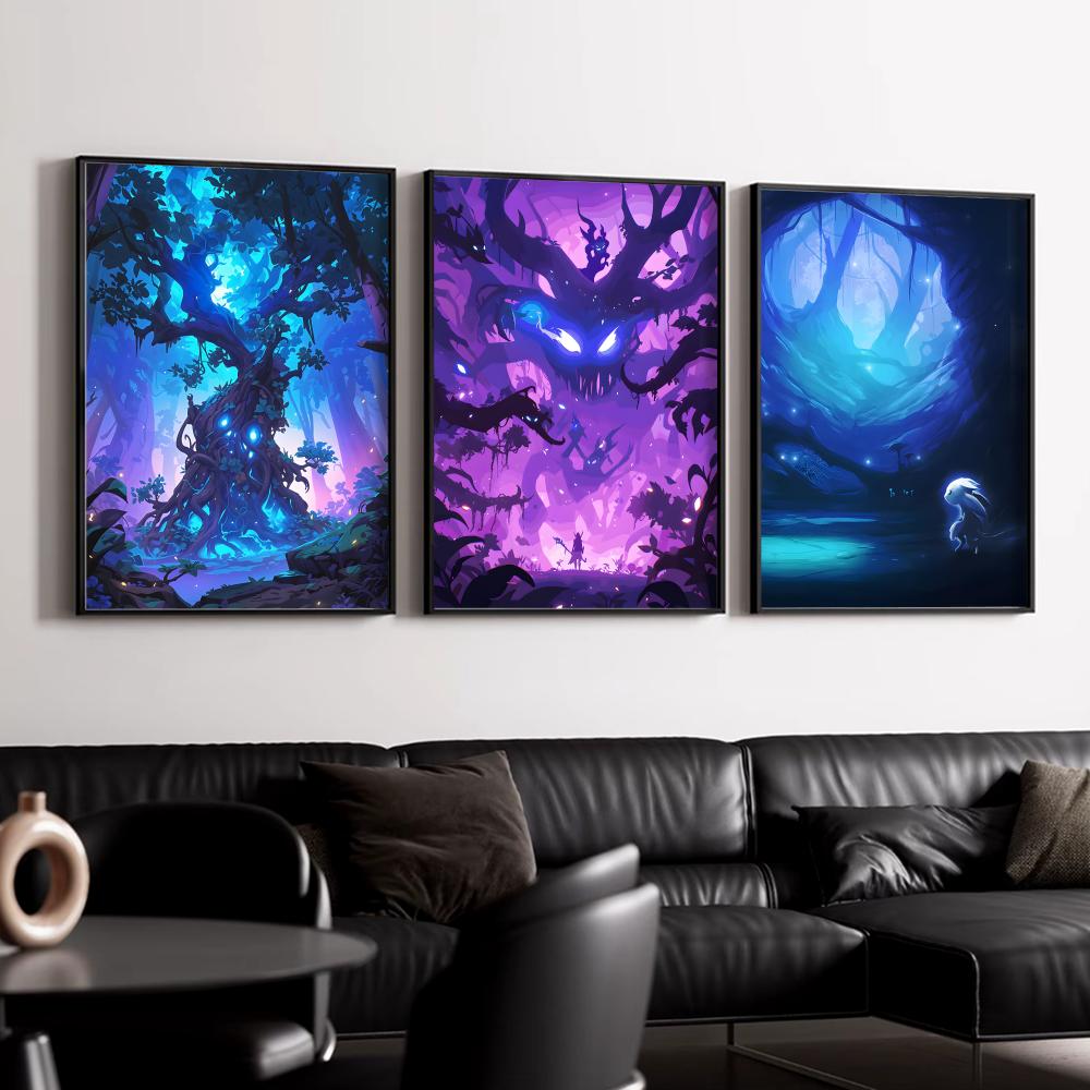 O-Ori and the B-Blind F-Forest - Esports Gaming Poster review and price