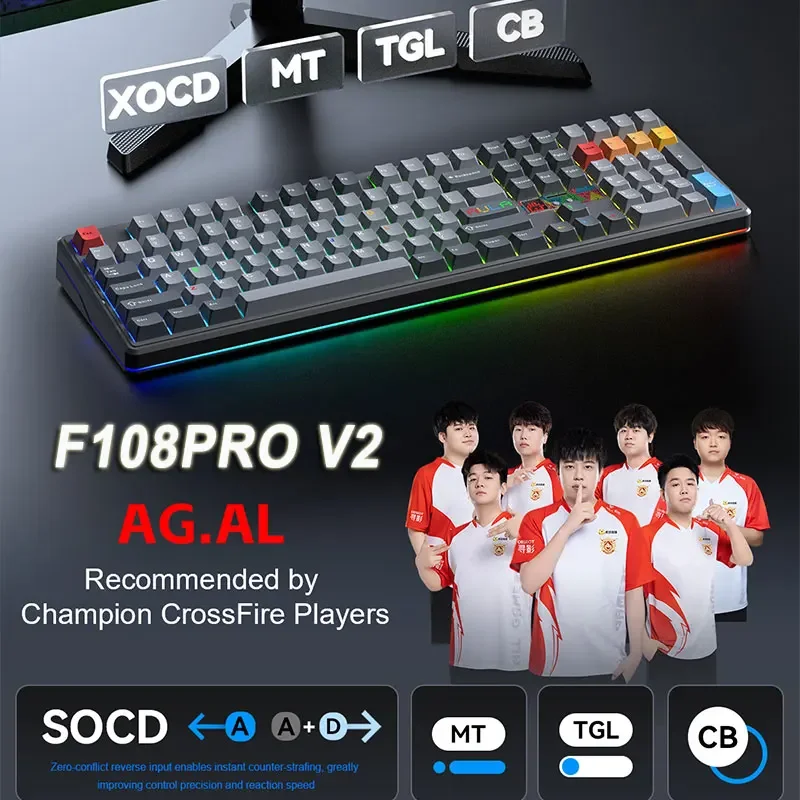 AULA F108 Pro V2 Mechanical Ke - Esports Gaming Uk review and price