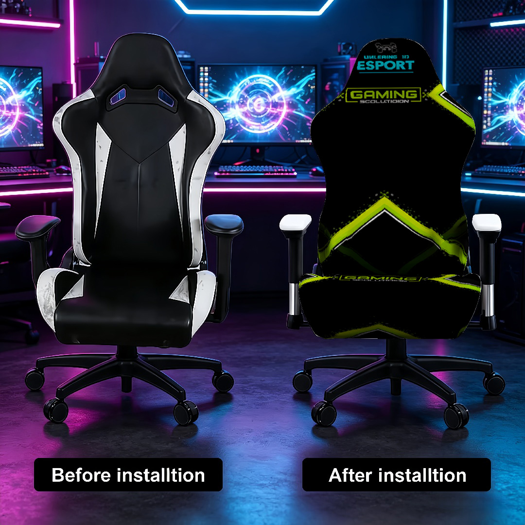 High Stretch Gaming Chair Cove - Esports Gaming Logos review and price